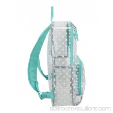 Eastsport Multi-Purpose Clear Backpack with Front Pocket, Adjustable Straps and Lash Tab 567669652